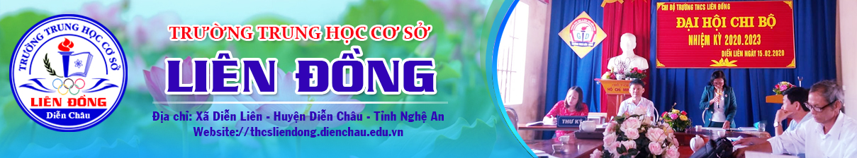 Trường THCS Liên Đồng - Diễn Châu - Nghệ An